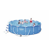 Bestway 14' x 39.5"/4.27m x 1.0m Steel Pro Frame Pool Set