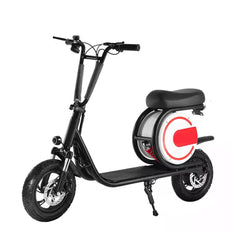 Black Foldable Uber electric bike