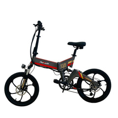 Foldable Aluminium Electric Bicycle With Pedal Assist 48 v
