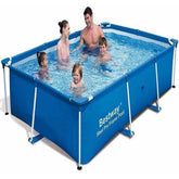Bestway 118" x 79" x 26"/3.0m x 2.01m x 66cm 3300L Deluxe Splash Frame Pool