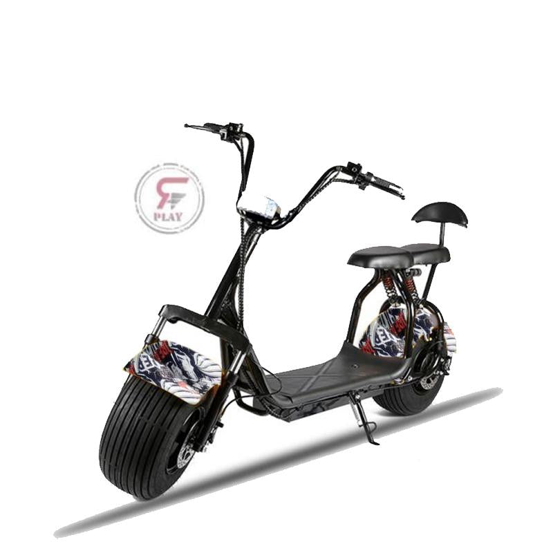 RAF Coco City Harley 60 v Fat Tyre Scooter | Adults Electric Scooter - MGA STAR MARKETING 