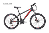 Trinx Mountain Bike Striker K014 24” Black with Red Contrass