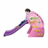 Pink Slide With Basketball Hoop