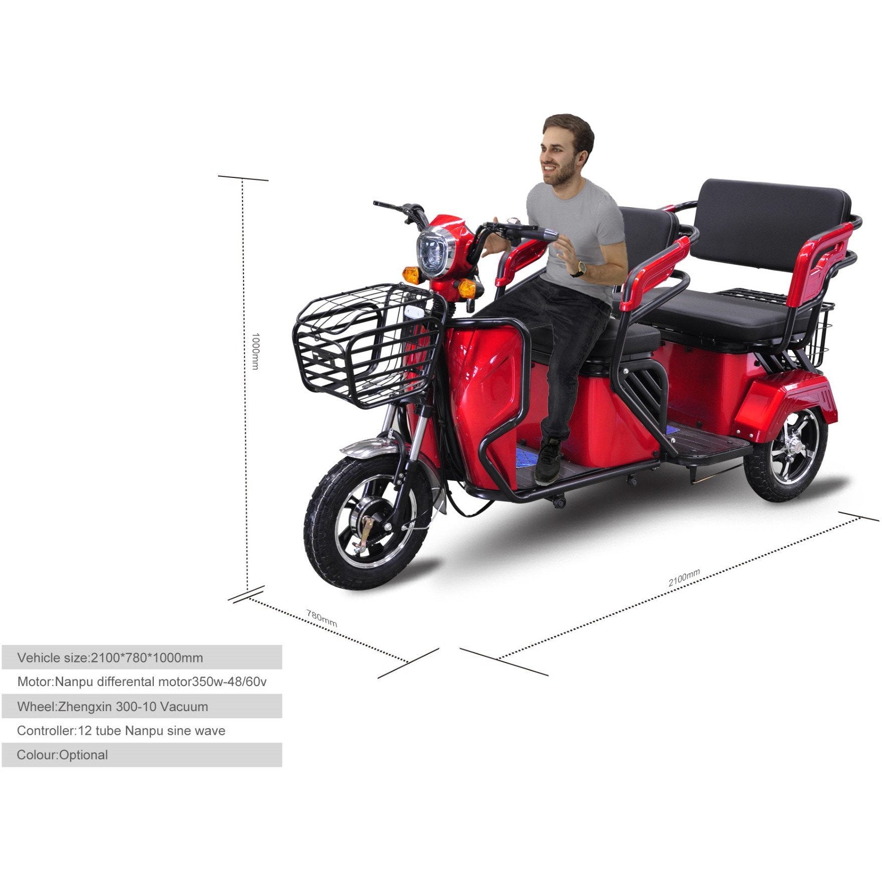 Megawheels Electric Grocery Scooter For Adults | Adults Electric Scooter
