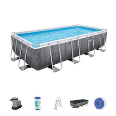 Bestway Power Steel Rectangle Pool Set