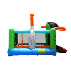 Inflatable Shuttle Space bouncer castle With slider - MGA STAR MARKETING