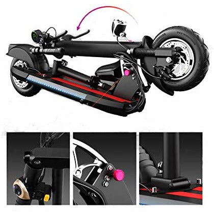 FOLDABLE SPEEDY FLASH TEN 75 kmph LED ELECTRIC SCOOTER  | Adults Electric ScooterWith seat