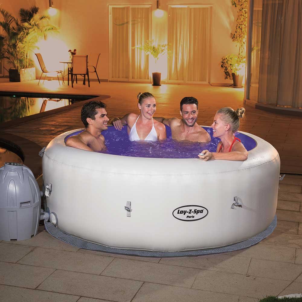 Bestway Lay-Z-Spa Paris AirJet 1.96m x 66cm (77″ x 26″)