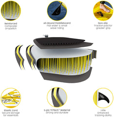 Bestway Hydro-Force Aquacruise SUP Paddleboard Set 320 X 76 X 12 Cm