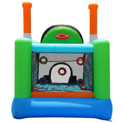 Inflatable Shuttle Space bouncer castle With slider - MGA STAR MARKETING