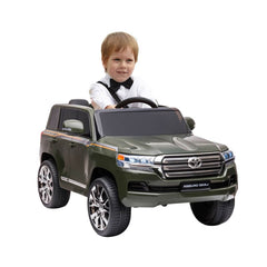 Megastar Ride on Electric Licensed 12 V Toyota Land Cruiser