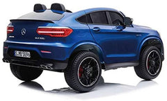 Blue Licensed Ride on Mercedes-Benz GLC63S Kids Sports Car 12V Back