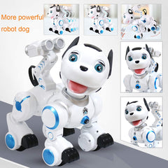 Remote Control Robotic Dog RC Interactive Intelligent Walking Dancing Programmable Robot Puppy Toys Electronic Pets with Light and Sound for Kids Boys Girls - MGA STAR MARKETING