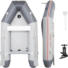 Bestway Hydro-Force Caspian Pro Sport Boat Set for 3 Adults and 1 Child, 280 x 152 x 42 cm