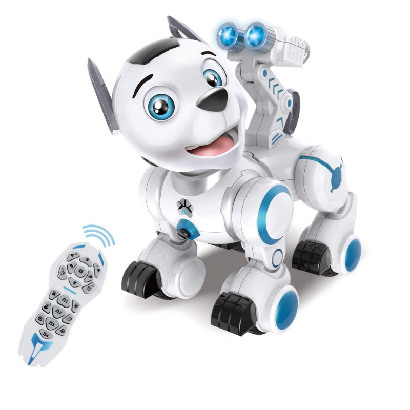 Remote Control Robotic Dog RC Interactive Intelligent Walking Dancing Programmable Robot Puppy Toys Electronic Pets with Light and Sound for Kids Boys Girls - MGA STAR MARKETING