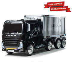 Ride on Toy Battery Powered Trailer Van for Little kids 12V- MGA STAR MARKETING