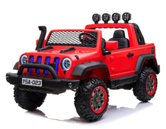 Metallic Azure kids Electric Jeep