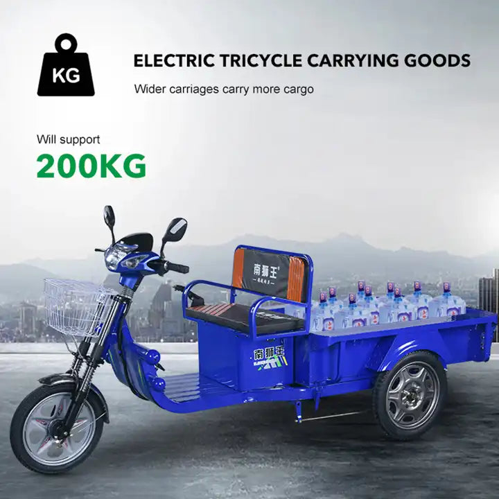 Megawheels 800w Electric  Cargo Motorcycles Tricycle
