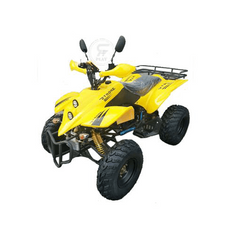 Yellow ATV Quad Bike off road King 250CC