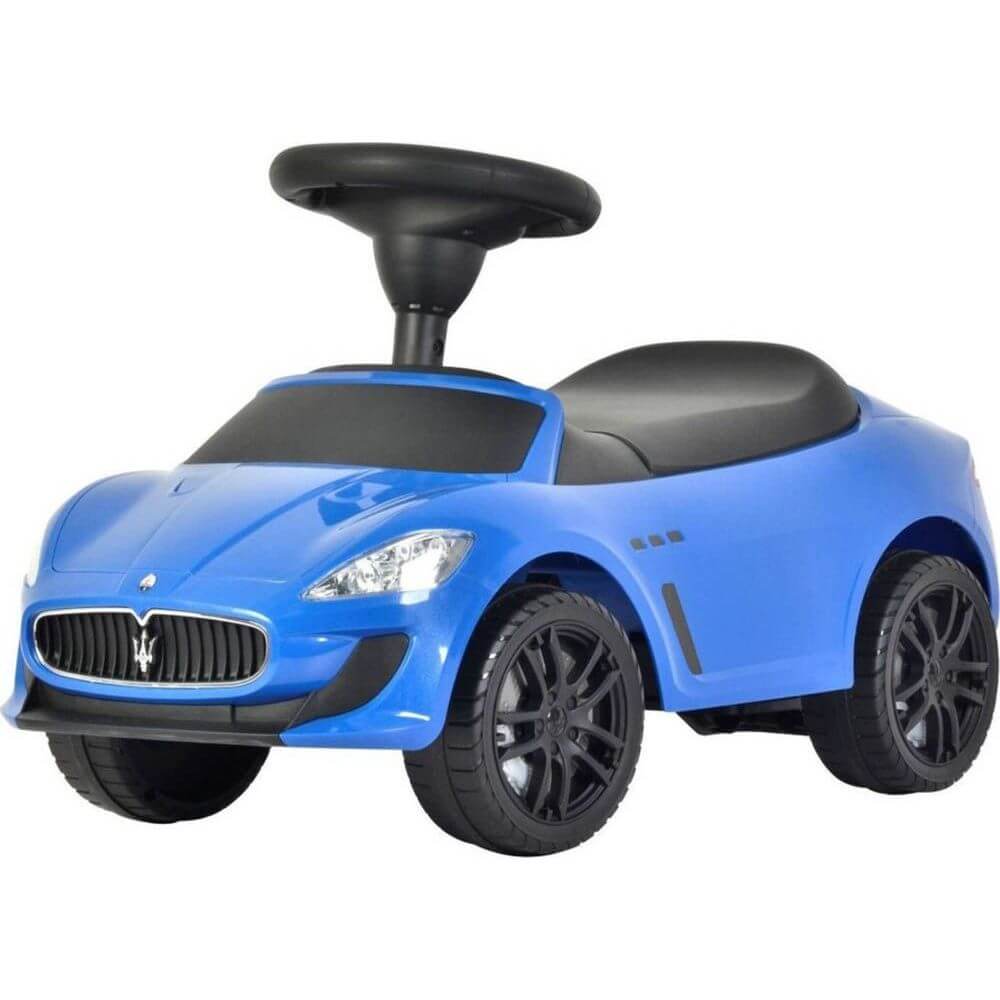 Blue Licensed Ride On Megastar Maserati Push Car for Kids