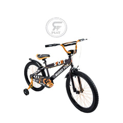 custom kids bike with training wheels