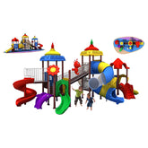 Playcell Kids With Slide & Tunnel Centre Combo