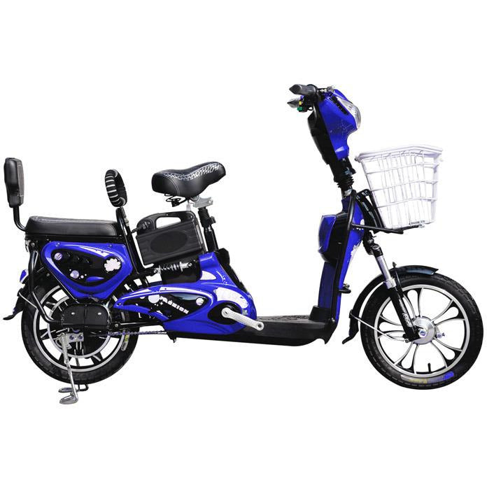 Megawheels Classic 48v  Grocery Electric scooter bike with pedal | Adults Electric Scooter