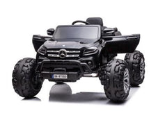 Electric Powered Big size Mercedes Black Ride on 12 volt for kids with 1 seats