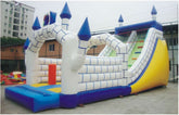 Megastar Snowy White Inflatable Playground Bounce House