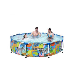 Bestway Steel Pro Safari Round Pool