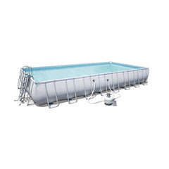Bestway power steel Rectangular Pool Set