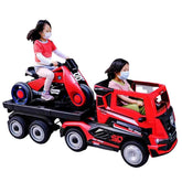 Megastar Kids Electric Ride-on Lorry With Trailer 12V Media