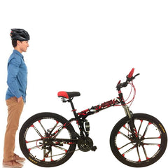 Foldable 26" Army Land Rover bike with alloy spoke tyres. - MGA STAR MARKETING