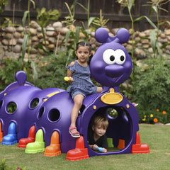 Purple Happy Caterpillar Tube