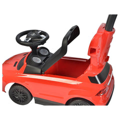 Megastar Ride on Licensed Mercedes Coupe Car With Handle