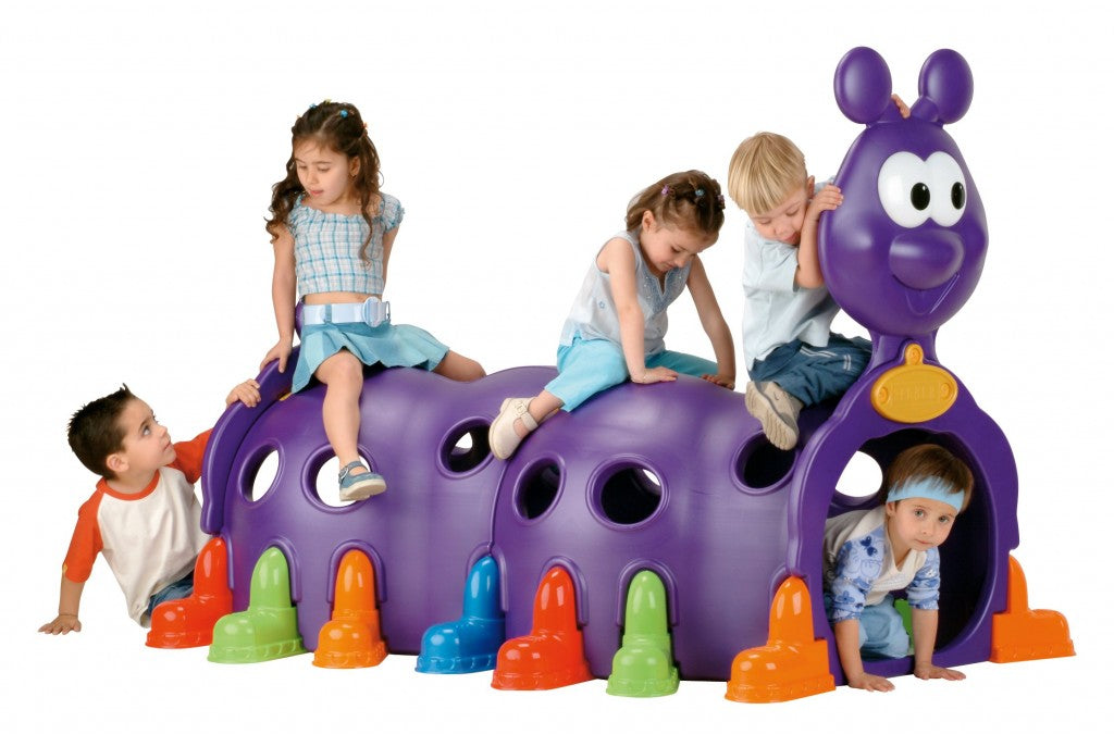 Purple Happy Caterpillar Tube Tunnel
