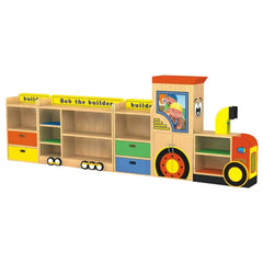 Monorail Storage and bookshelf wooden organiser