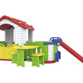 playhouse with Basketball Hoop, Slide and kid's Play