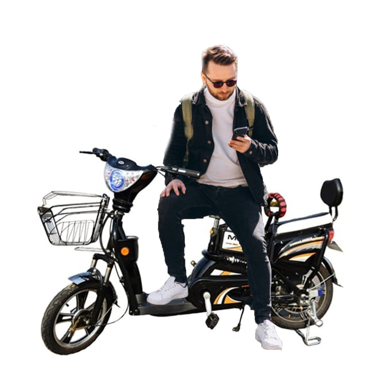 mkl p1 electric bicycle Adults Scooter Electric Bicycle With Pedal| Megawheels Classic Grocery – Rafplay