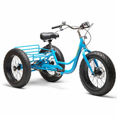 Fat Tire Tricycle off Road Trike With Basket 26” By Rafplay UAE