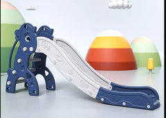 Megastar Pony Foldable slide with Ball pool & Basketball Hoop-Blue