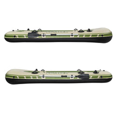 Hydro-Force Voyager Raft Set For 4 Persons 11'6" x 57"-Green
