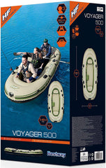 Bestway Voyager 500 Hydro-Force Inflatable 3-Person Dinghy - MGA STAR MARKETING