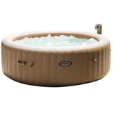 INTEX PureSPA Sahara Tan jacuzzi 4 personal wheel D196 x 71 cm