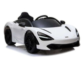 White Electric Ride on car Mclaren Premium Version 12V- MGA STAR MARKETING