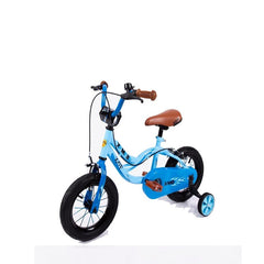 Blue Kids Bicycle BMX with Training wheels Assorted 12"