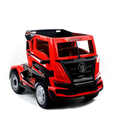 Red Ride On Lorry Without Trailer For Kids 12V Front