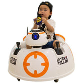 Ride-On RC Interstellar 6V Swing Car With Push Handle