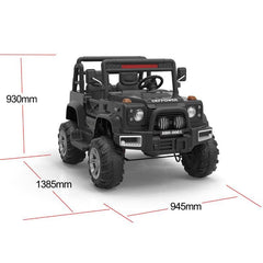 Black Ride On MORTAL KOMBAT Monster For The Lil Brave Hearts 12V