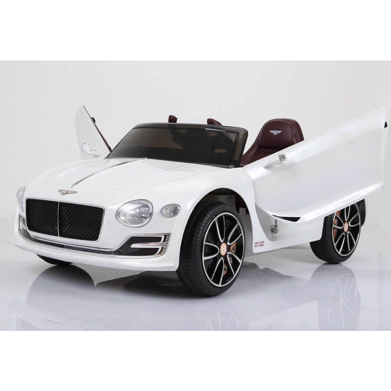White Licensed Electric Ride On Bentley Exp12 Sports Car For kids 12V